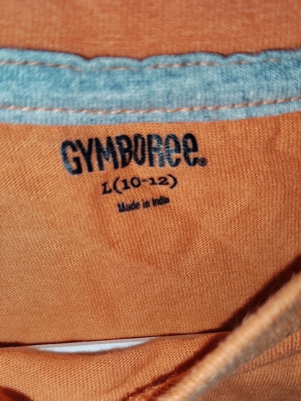Gymboree bold orange